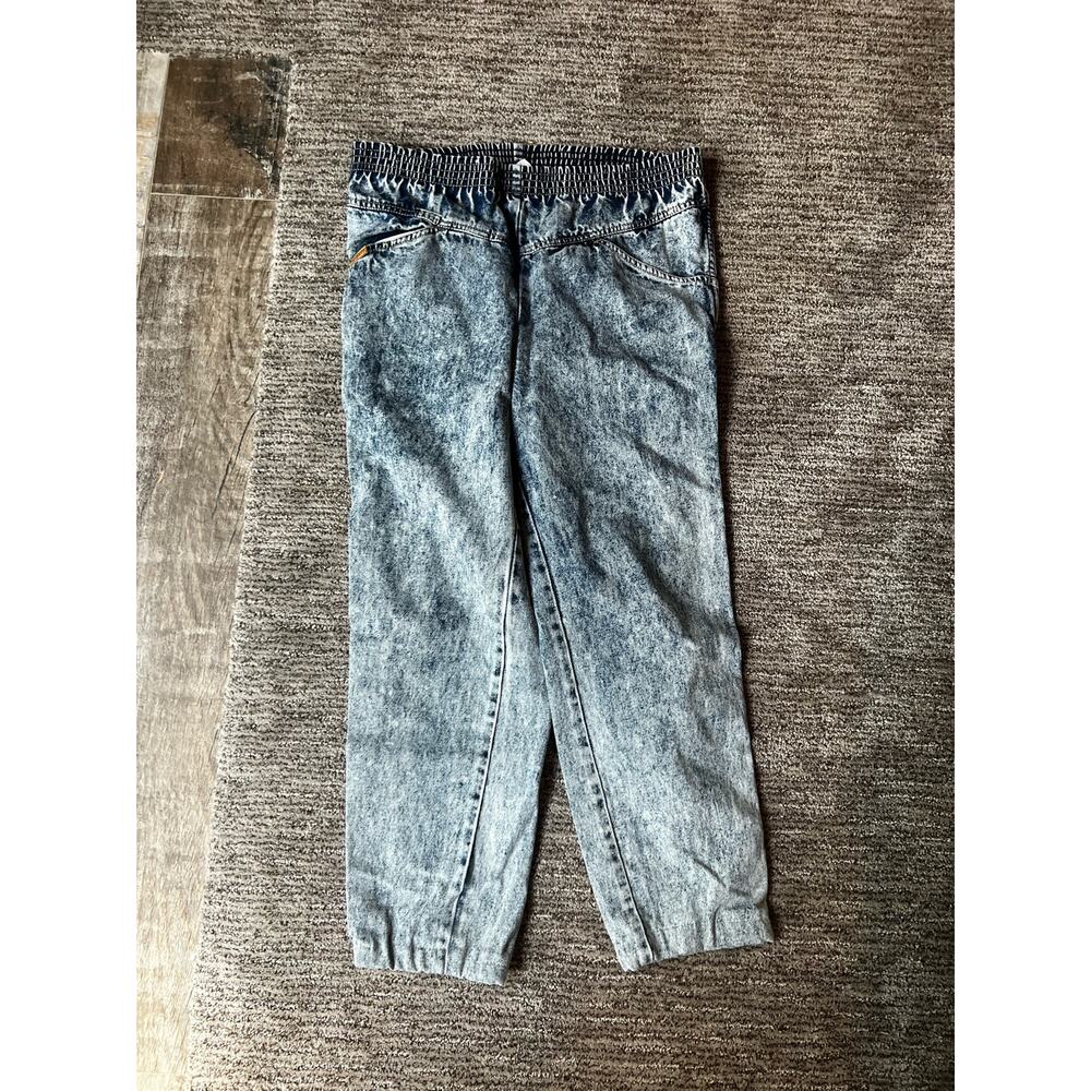 Vintage PS Gitano Acid Washed Jeans.  Size 4 short.
